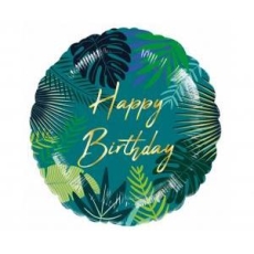 Balon foliowy 18" CIR Tropical Birthday-8457