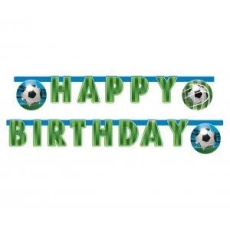 Banner Soccer Fans - Happy Birthday-8487