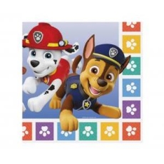 Serwetki papierowe Paw Patrol, 33 x 33 cm, 16 szt.-8702