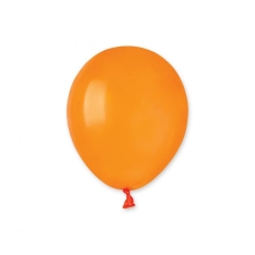 Balony pastelowe pomarańczowe 5'',100szt.Halloween-8743