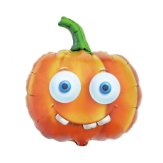 Balon foliowy Dynia BOO Halloween 44x43 cm-8746