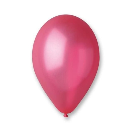 BALON CZERWONY 100szt. METALIZOWANY URODZINY-2288