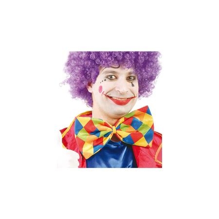 MUCHA KLAUNA KOLOROWE KWADRACIKI CYRK CLOWN-2388