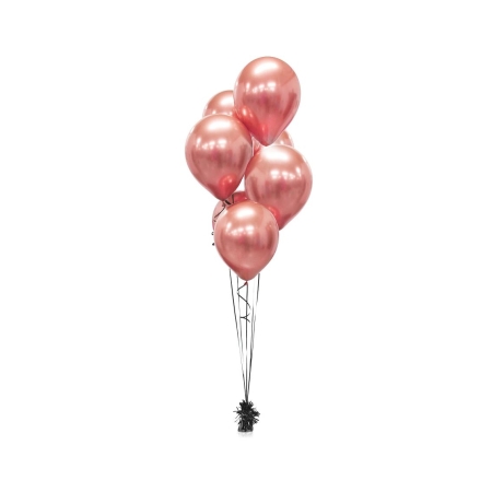 BALONY BEAUTY&CHARM,PLATYNOWE RÓŻOWE 12"/7 SZT.-5452