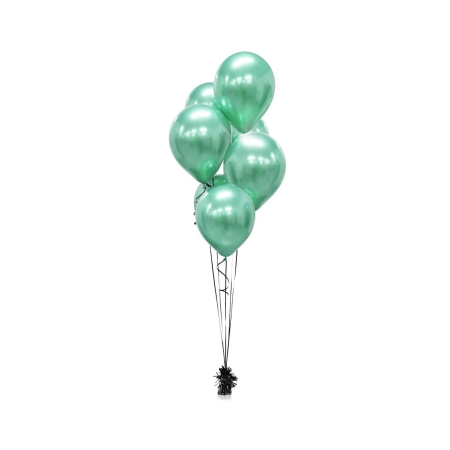 BALONY BEAUTY&CHARM,PLATYNOWE ZIELONE 12"/7 SZT.-5456