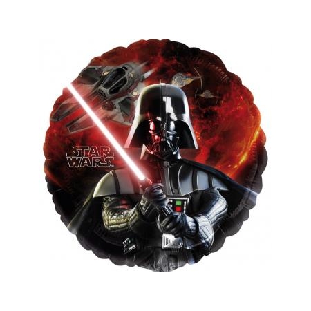 BALON FOLIOWY STAR WARS S60 OKRĄGŁY 43cm~18"-6782