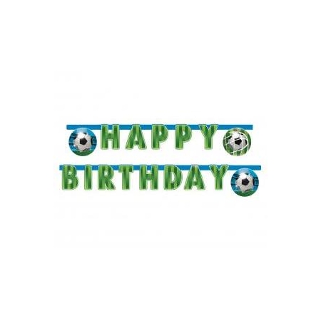 Banner Soccer Fans - Happy Birthday-8487