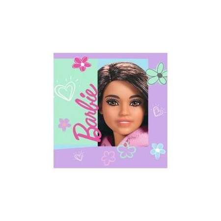 Serwetki papierowe Barbie sweet life, 33 x 33 cm-8695