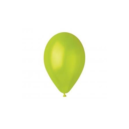 Balon GM90 metel 10" - "pistacjowy"/100szt-8893